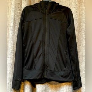 High Route Full-Zip Grid Fleece Hoodie